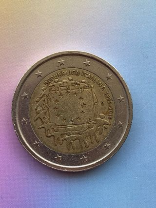 Moneta 2 euro commemorativa Italia 2015