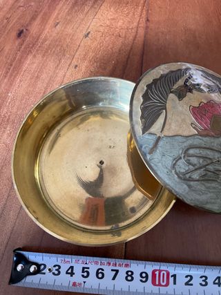 Caja vintage hecho india