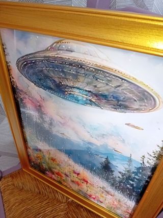 UFO Quadro sul campo