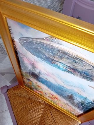 UFO Quadro sul campo