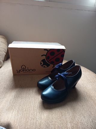 Zapatos mujer flamenca 