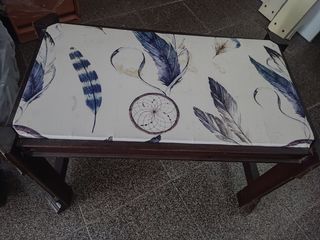 Pie de cama de Madera