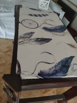 Pie de cama de Madera