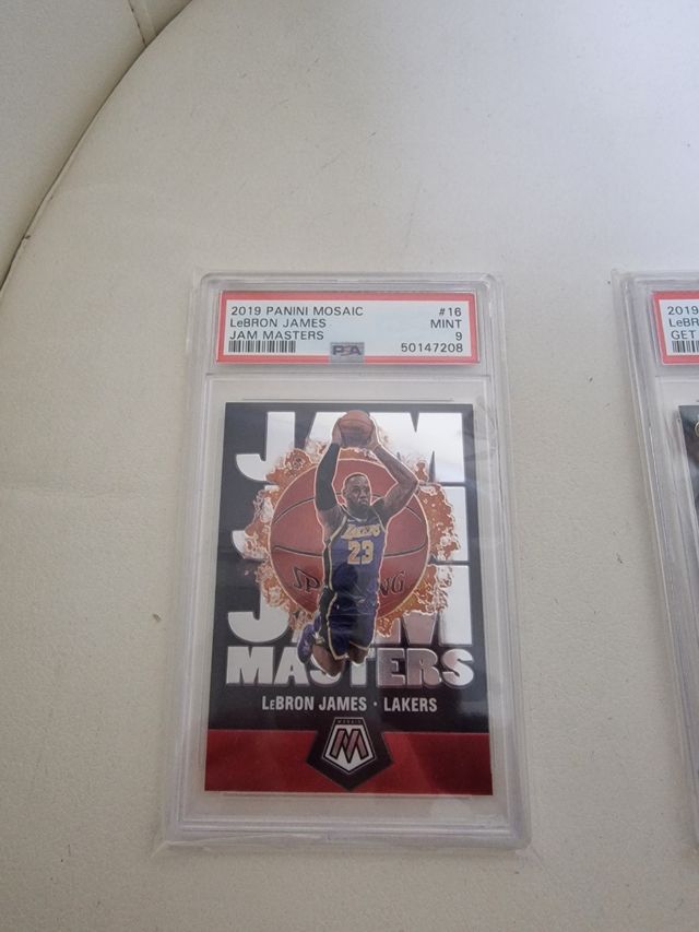 LOTE 3 TARJETAS LEBRON JAMES PSA