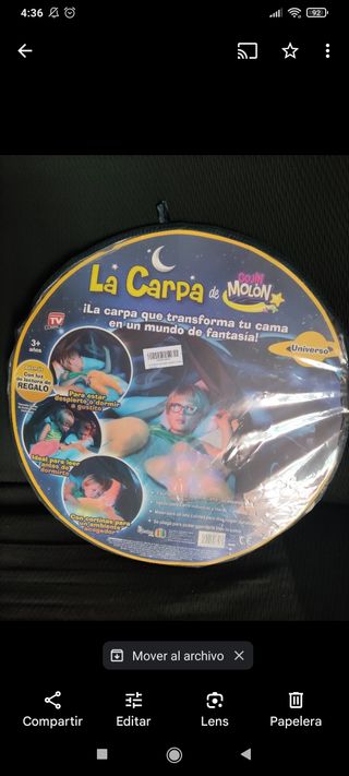 CARPA CAMA INFANTIL 