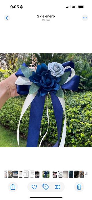 Flores coche novia