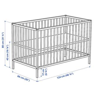 Cuna Ikea Sniglar 120x60
