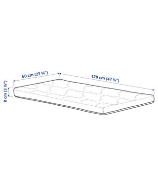 Cuna Ikea Sniglar 120x60

