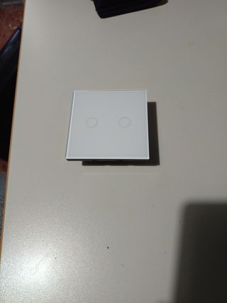 Conmutador interruptor doble táctil