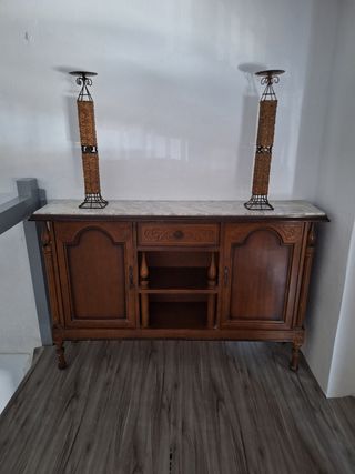 Mueble de entrada antiguo taquillon
