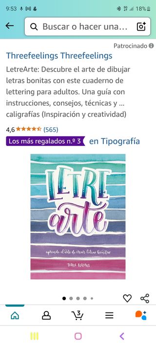 LetreArte: Descubre el arte de dibujar letras bonitas con este cuaderno de lettering para adultos. Una guía con instrucciones, consejos, técnicas y espacio para practicar tus propias caligrafías.