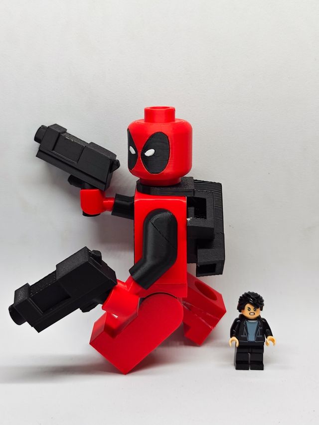 LEGO CUSTOM DEAD POOL