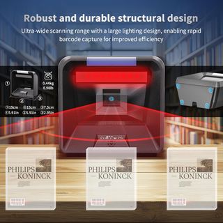 SCANNER DI CODICI A BARRE OMNIDIREZIONALE NETUM NT-2085L