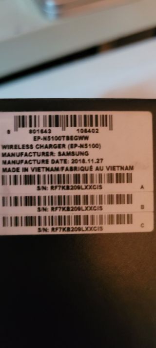 CARGADOR INALAMBRICO ORIGINAL SAMSUNG