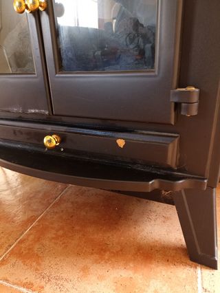 Estufa eléctrica efecto chimenea