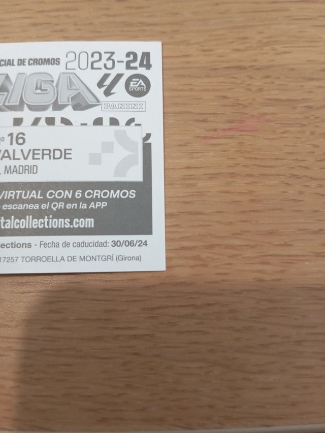 Carta Valverde editorial Panini