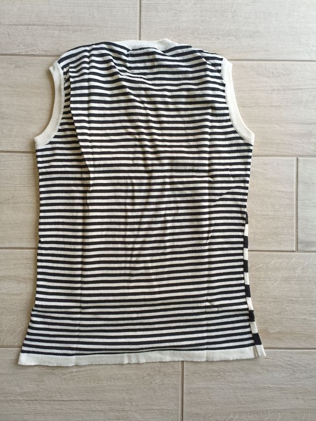 Gilet tecnico cotone Converse bianco nero
