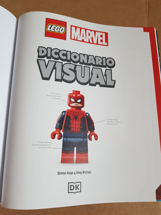 Diccionario Visual Lego Marvel
