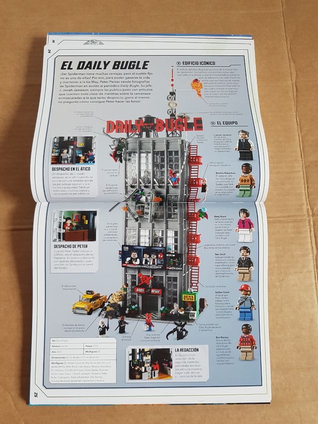 Diccionario Visual Lego Marvel