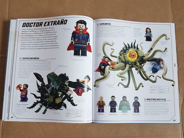 Diccionario Visual Lego Marvel