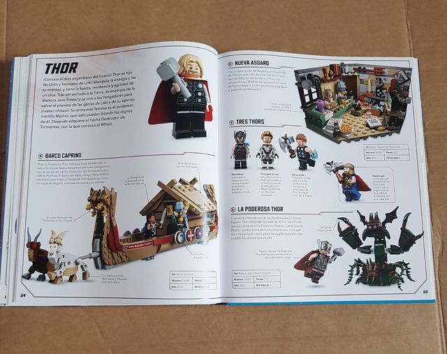 Diccionario Visual Lego Marvel