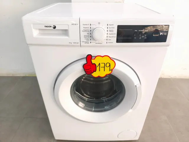 LAVADORA FAGOR 8 KG 1200 RPM