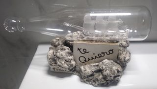 FIGURA BARCO EN BOTELLA