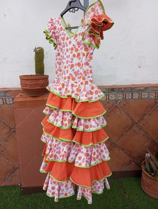 Traje gitana niña 
