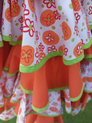 Traje gitana niña 