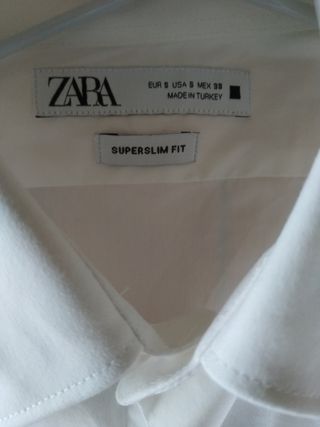 Camisa blanca chico