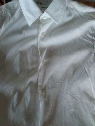 Camisa blanca chico