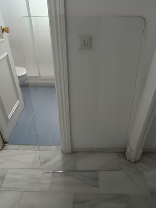 Cristal de mesa esquina redondeada