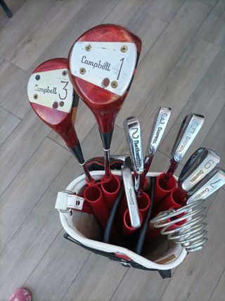 Set vintage accesorios golf años 60-70