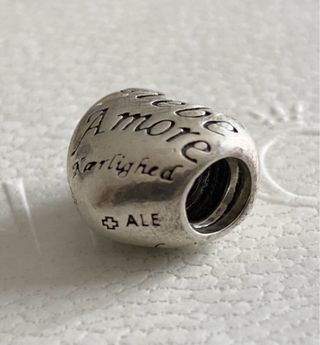 Charm Pandora ORIGINAL - Corazón lenguaje de amor