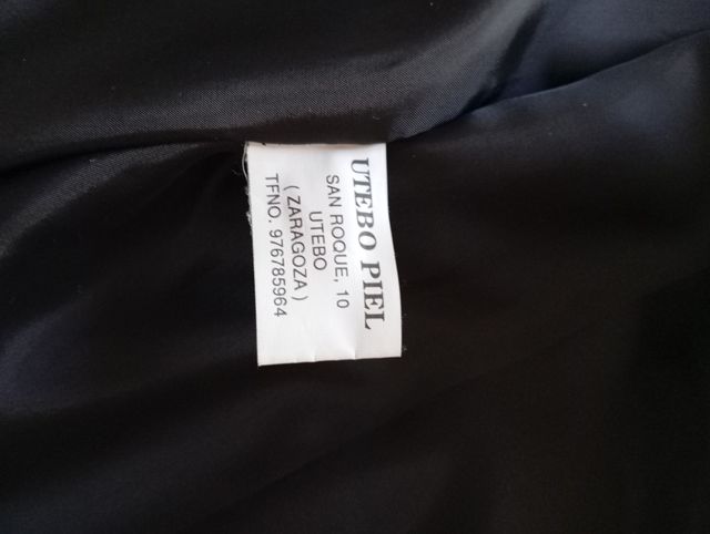 Chaqueta piel. Talla XL.