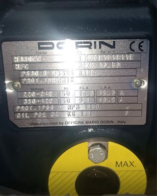 Chollo!!!! 550€Nuevo!Compresor Dorin Modelo H380CC