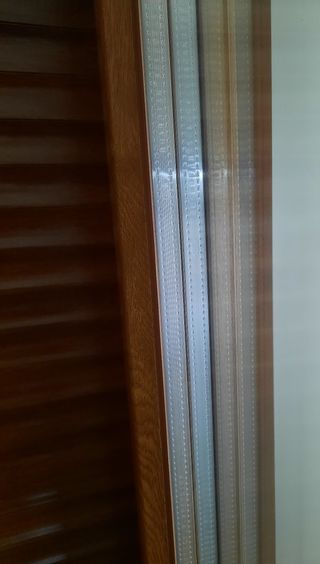 Puerta terraza interior triple acristalamiento