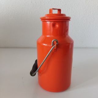 ANTIGUA LECHERA FRANCESA AÑOS 50 METAL ESMALTADO