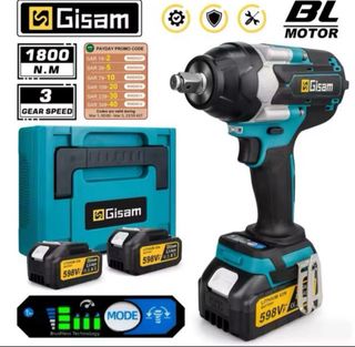 Llave de impacto Gisam 1800 N.M nueva