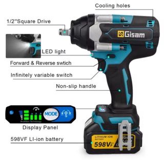 Llave de impacto Gisam 1800 N.M nueva