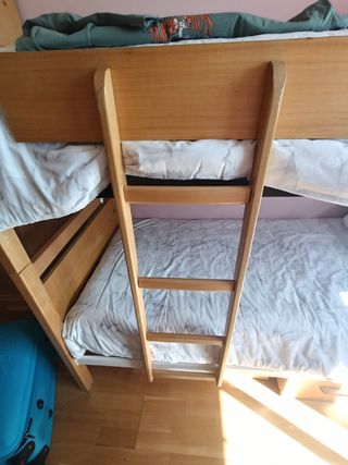 Literas y   armario