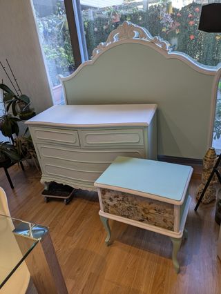 Muebles dormitorio restaurado