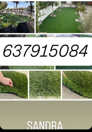 Césped reciclado