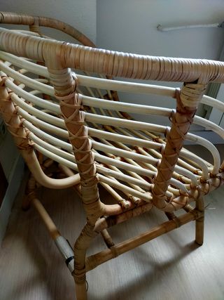 SILLÓN BUTACA RATAN IKEA