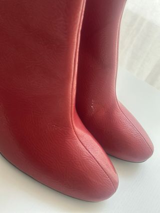 Botines Rojos Zara