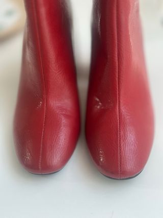 Botines Rojos Zara