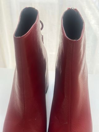 Botines Rojos Zara