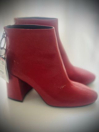 Botines Rojos Zara