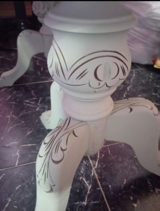 Mesa vintage restaurada