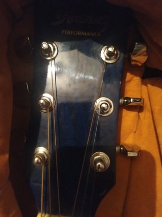Chitarra come nuova blu jbanez